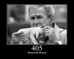 405 Method Not Allowed